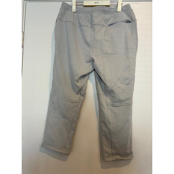 Lululemon Men's Relaxed Fit French Terry Joggers Pants Size XL Grey Athletic - Picture 4 of 5